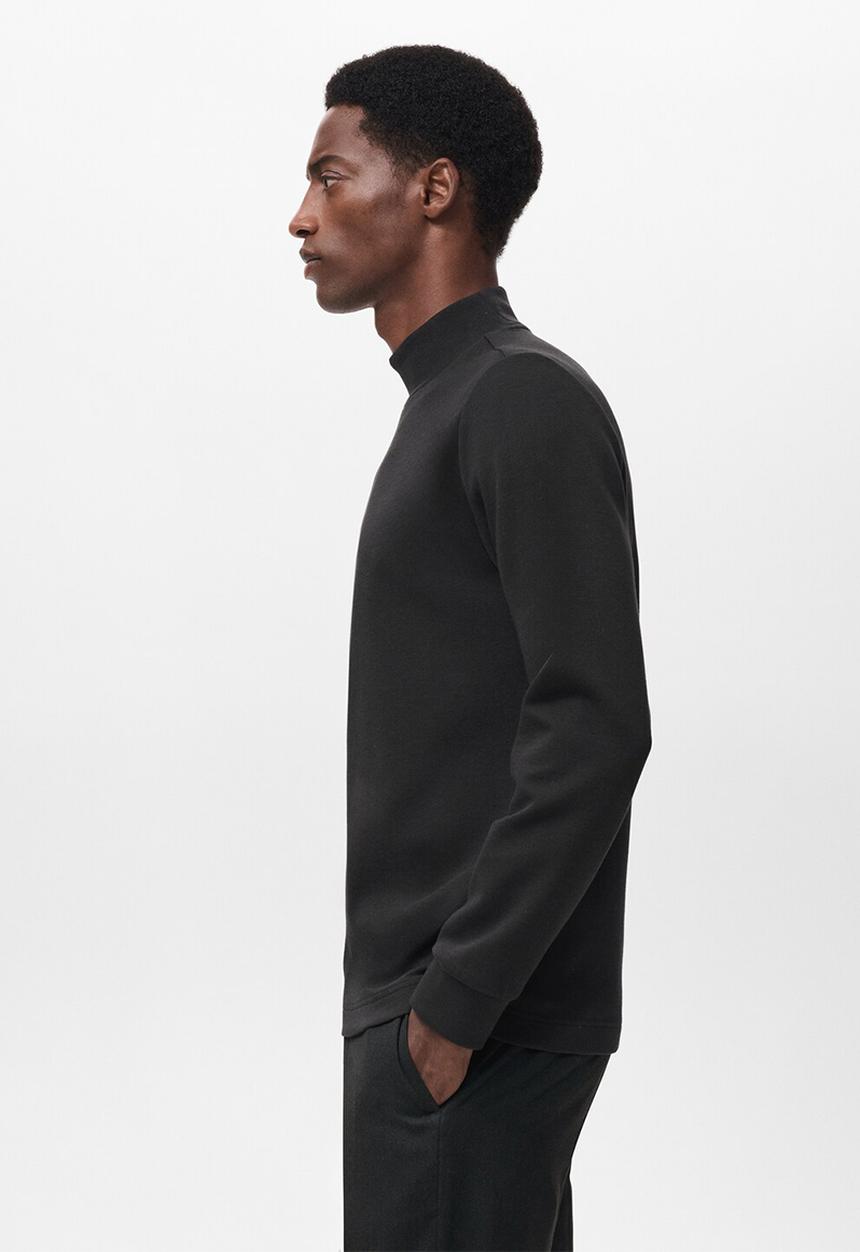 MANGO - Camiseta Luton - Black