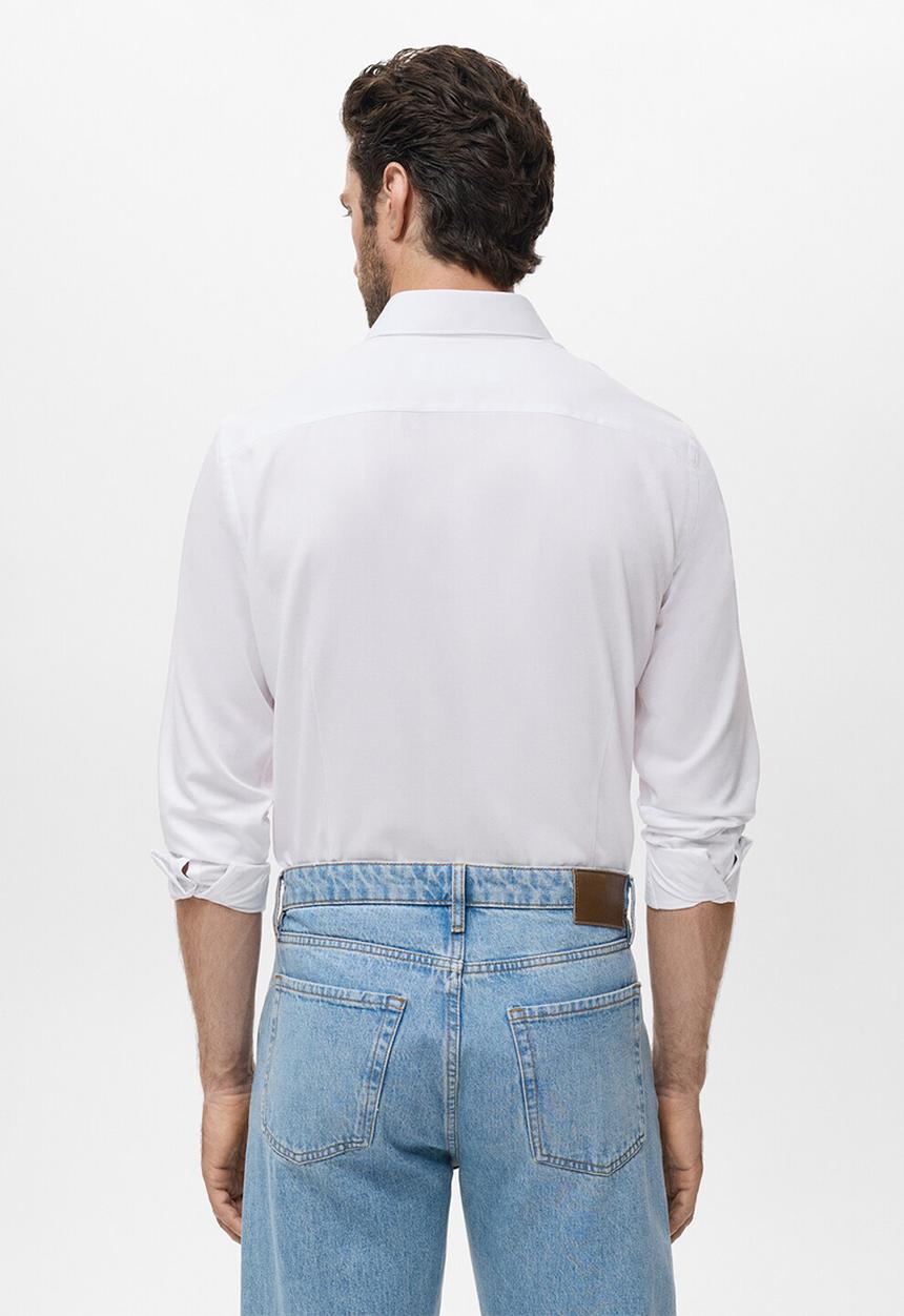 MANGO - Camisa Giro - White