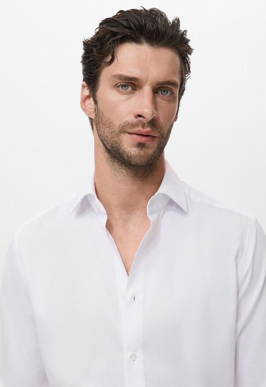 MANGO - Camisa Giro - White
