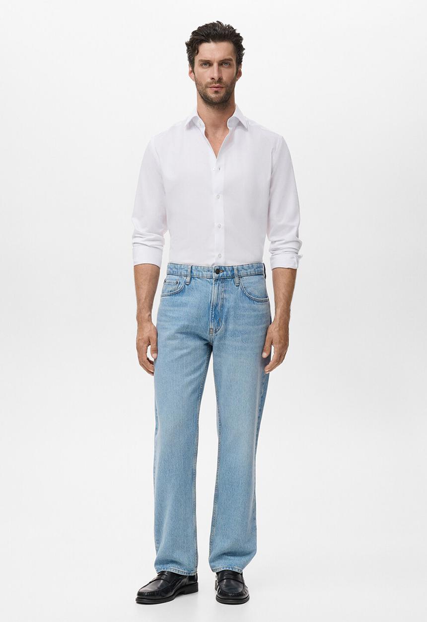 MANGO - Camisa Giro - White