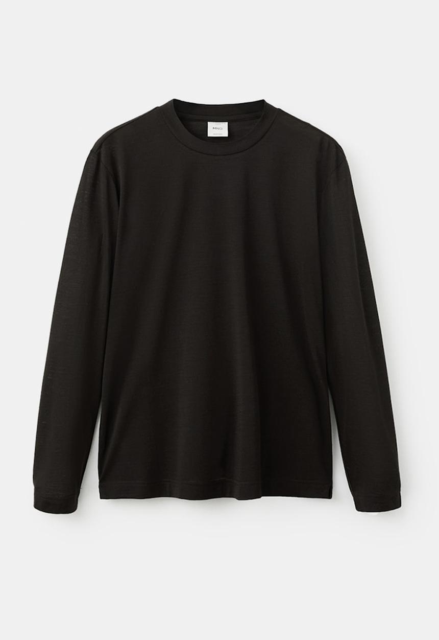 MANGO - Camiseta Castell - Brown