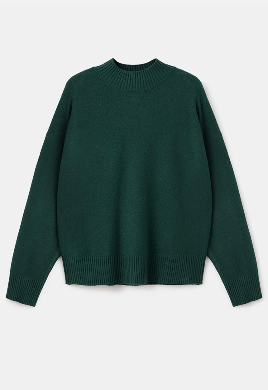 MANGO - Sweater ameli - dark green