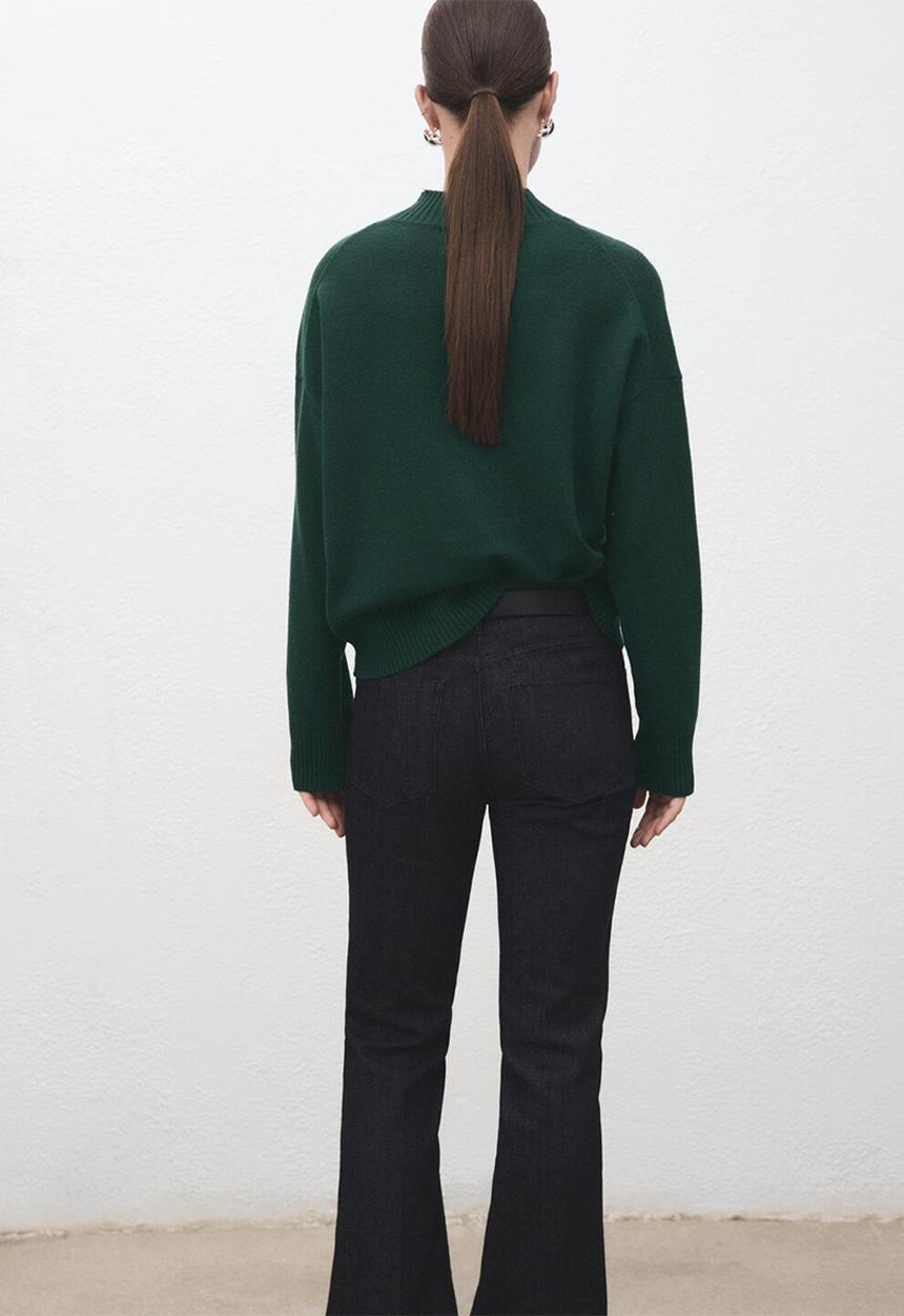 MANGO - Sweater ameli - dark green