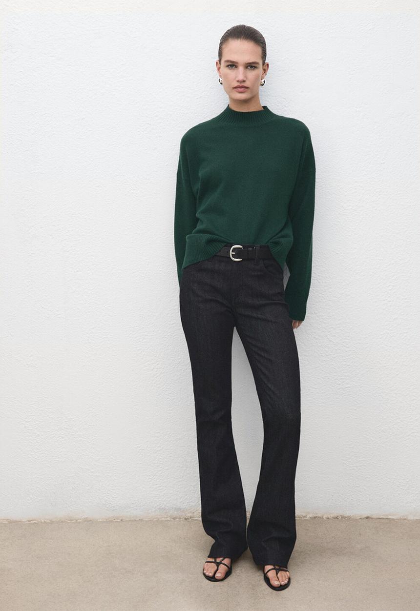 MANGO - Sweater ameli - dark green
