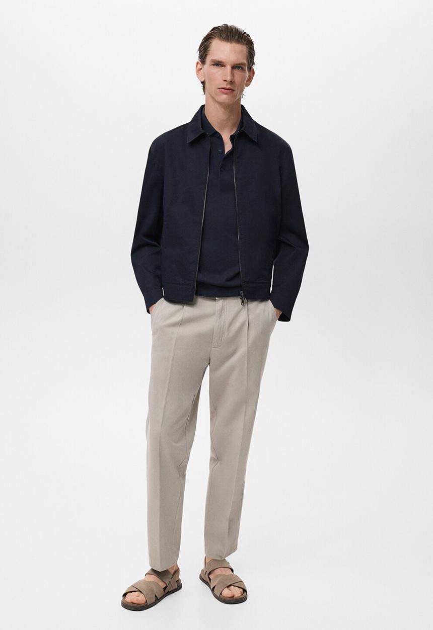 MANGO - Chaqueta Turano - Dark Blue