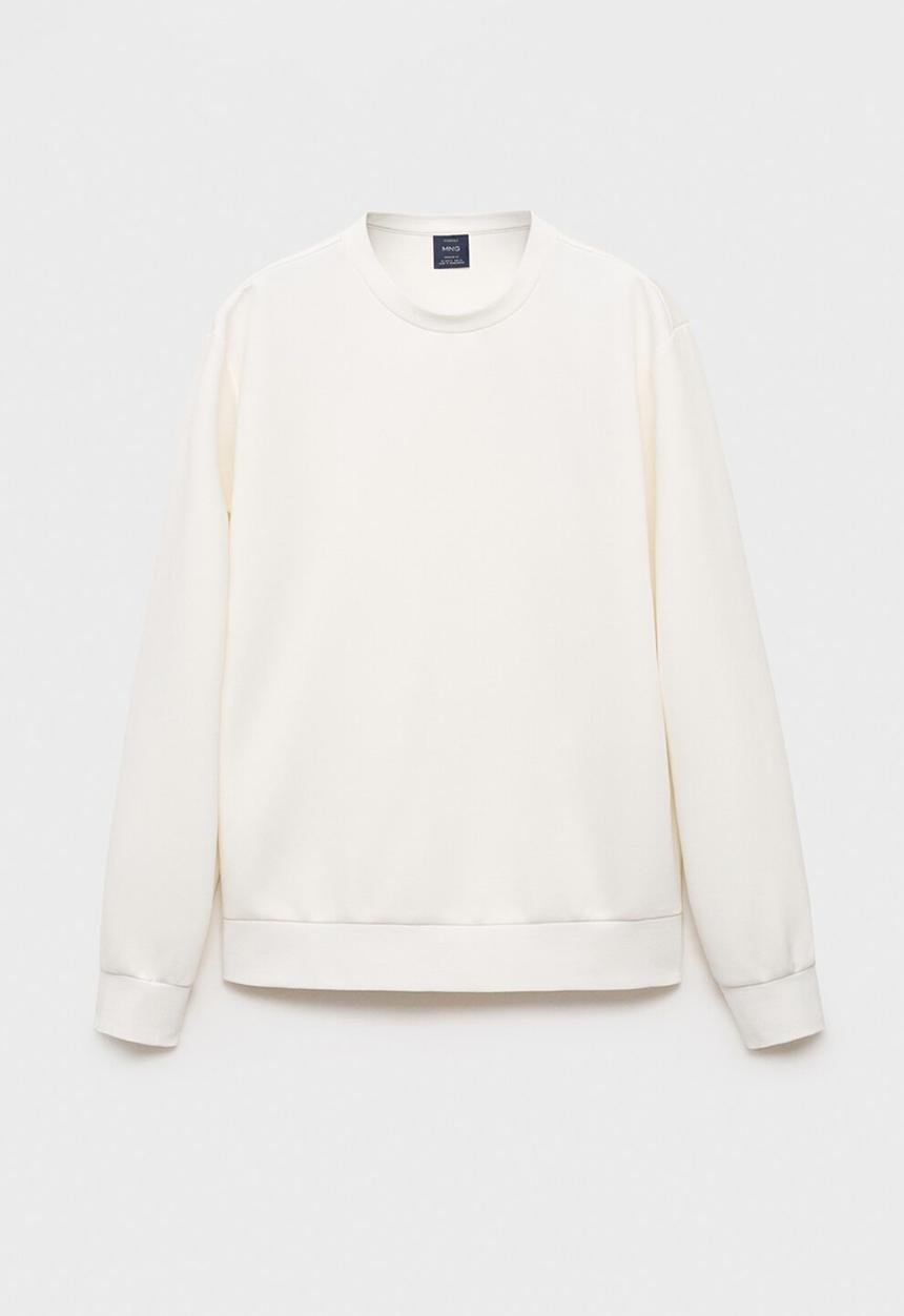 MANGO - Sudadera Nola - White