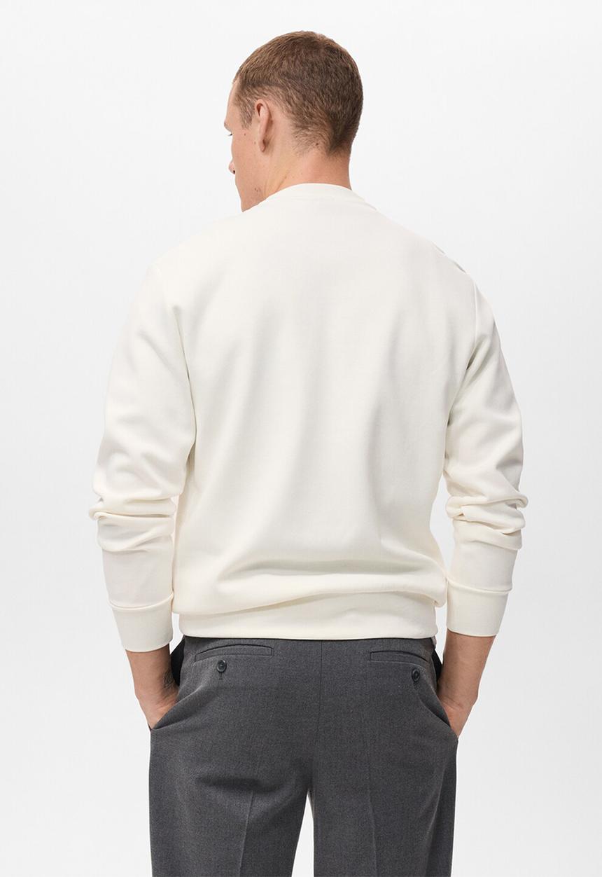 MANGO - Sudadera Nola - White