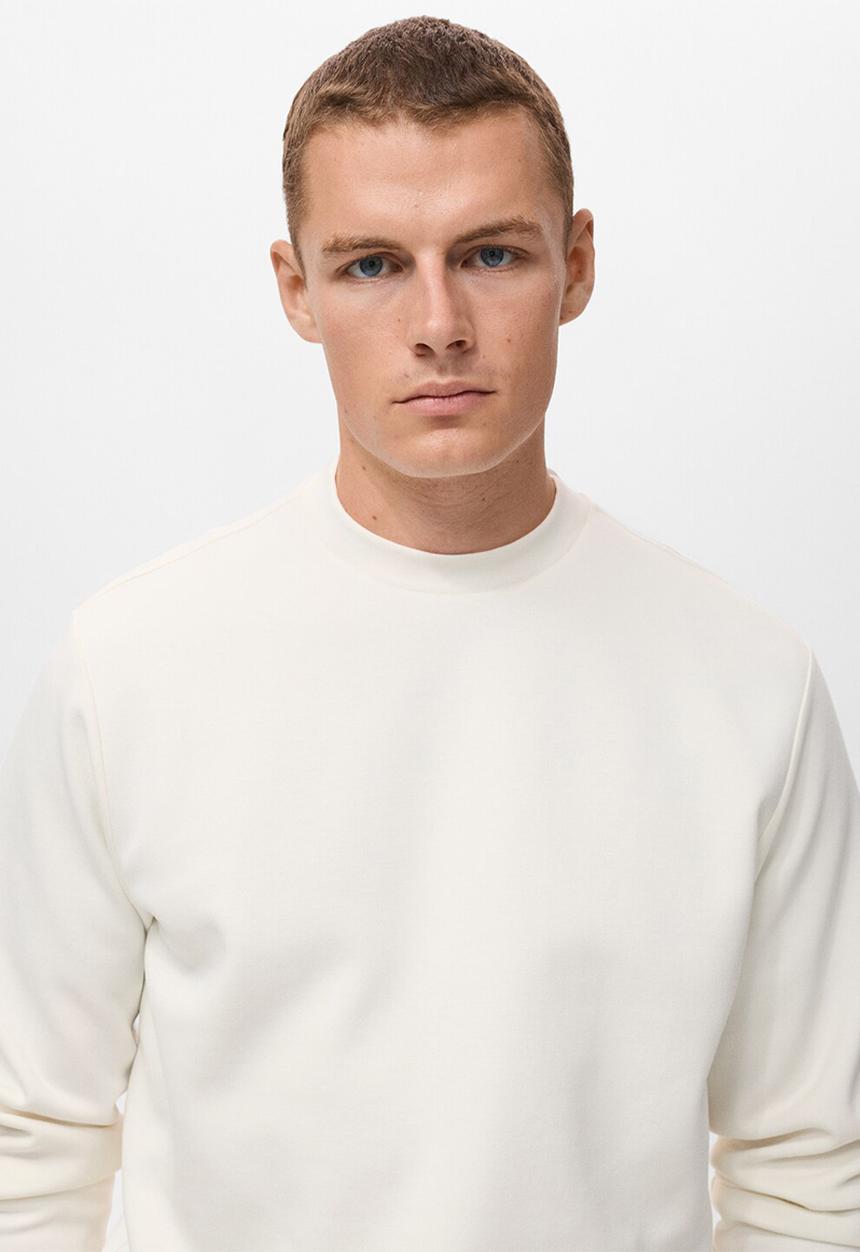 MANGO - Sudadera Nola - White
