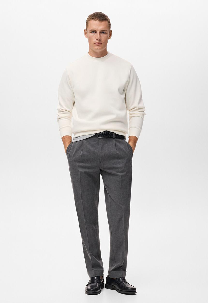 MANGO - Sudadera Nola - White