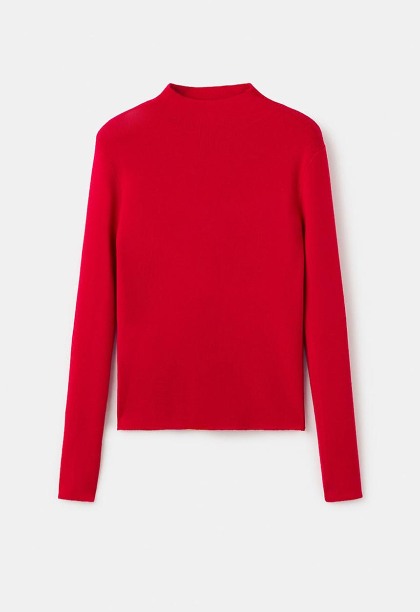 MANGO - Sweater hielo - red