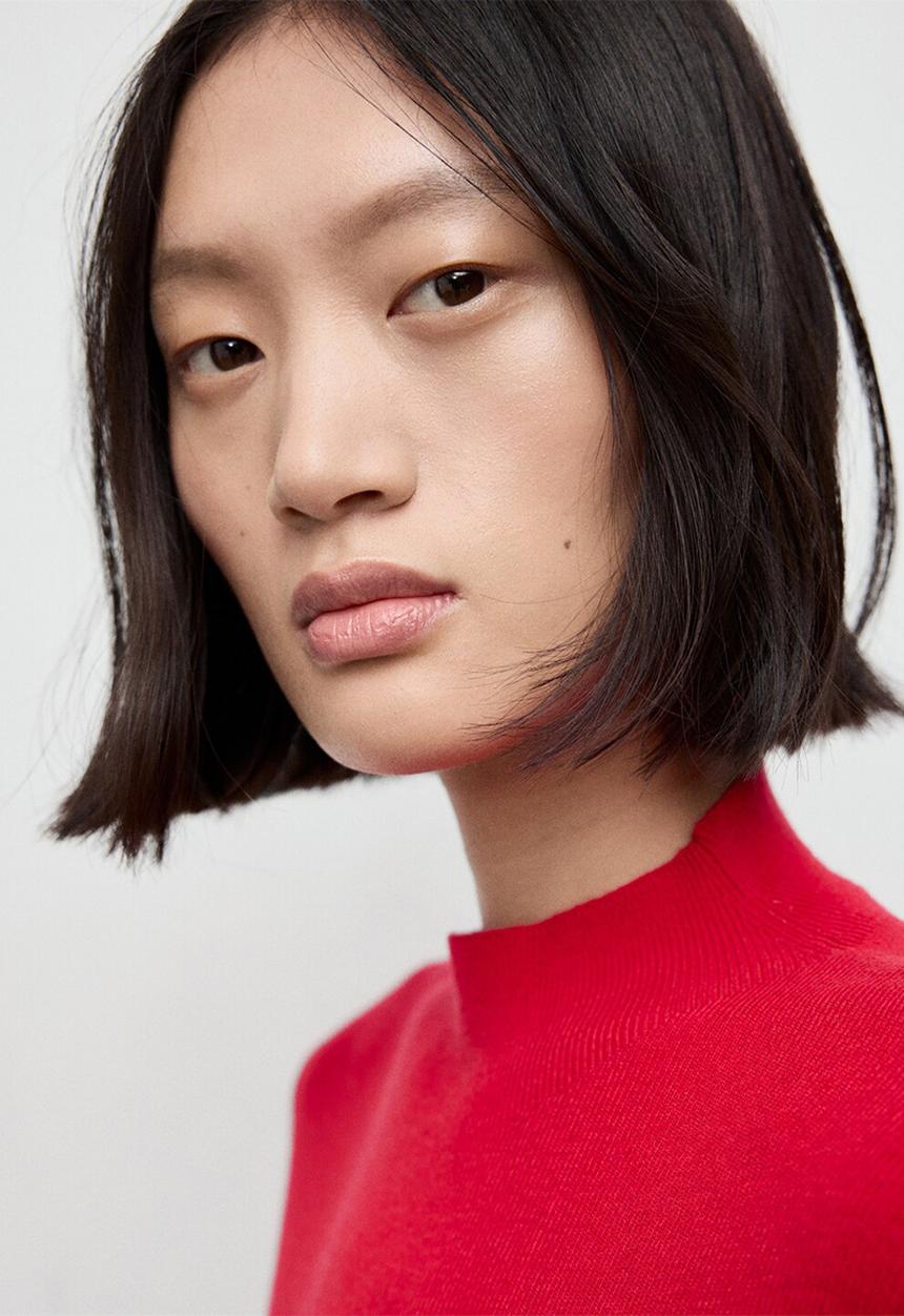 MANGO - Sweater hielo - red