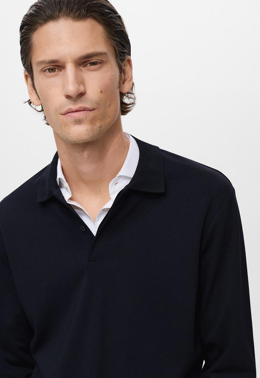 MANGO - Polo Garethp - Navy