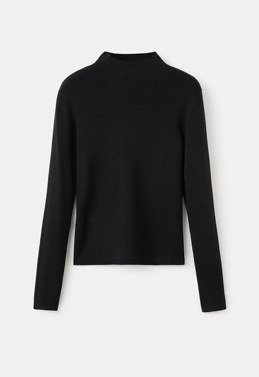 MANGO - Sweater hielo - black