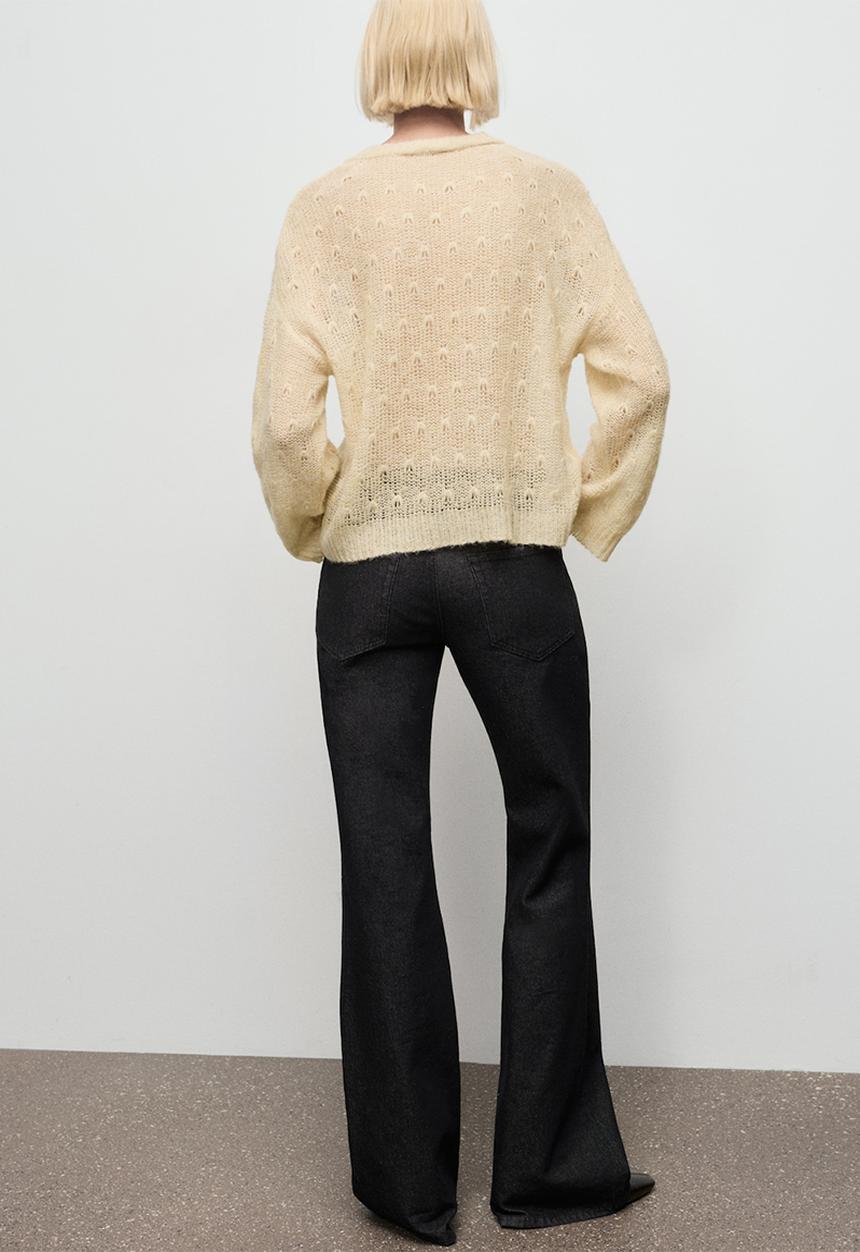 MANGO - Sweater solcito - light beige