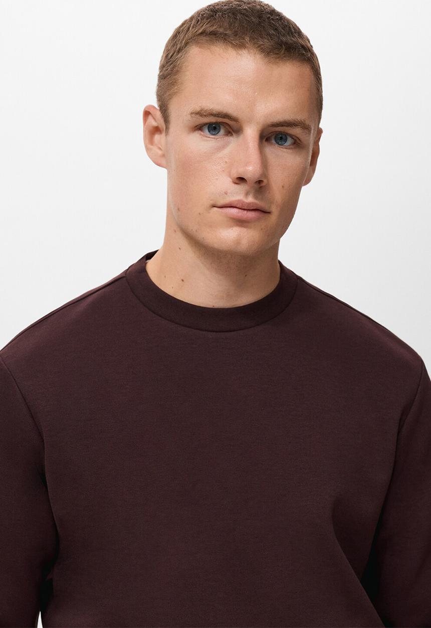 MANGO - Sudadera Nola - Bordeaux