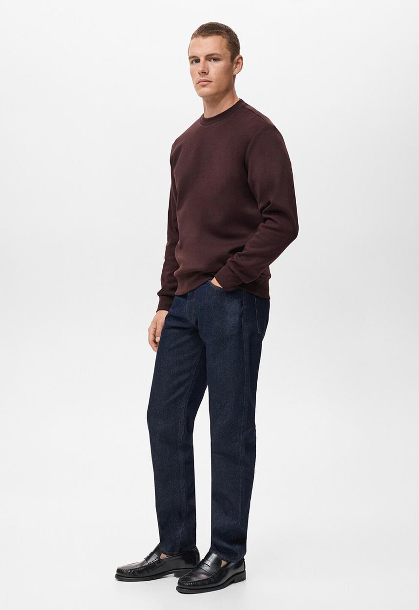 MANGO - Sudadera Nola - Bordeaux
