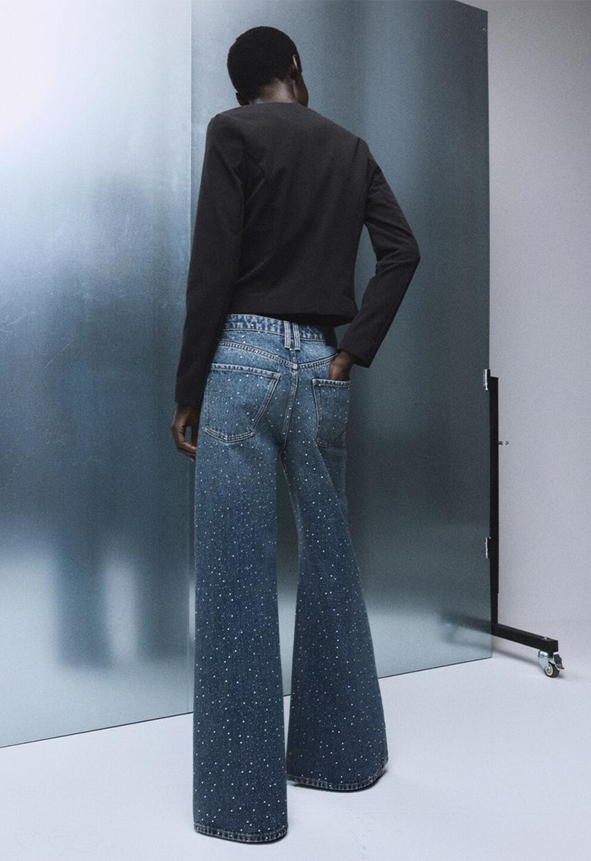 MANGO - Jeans caribe - open blue