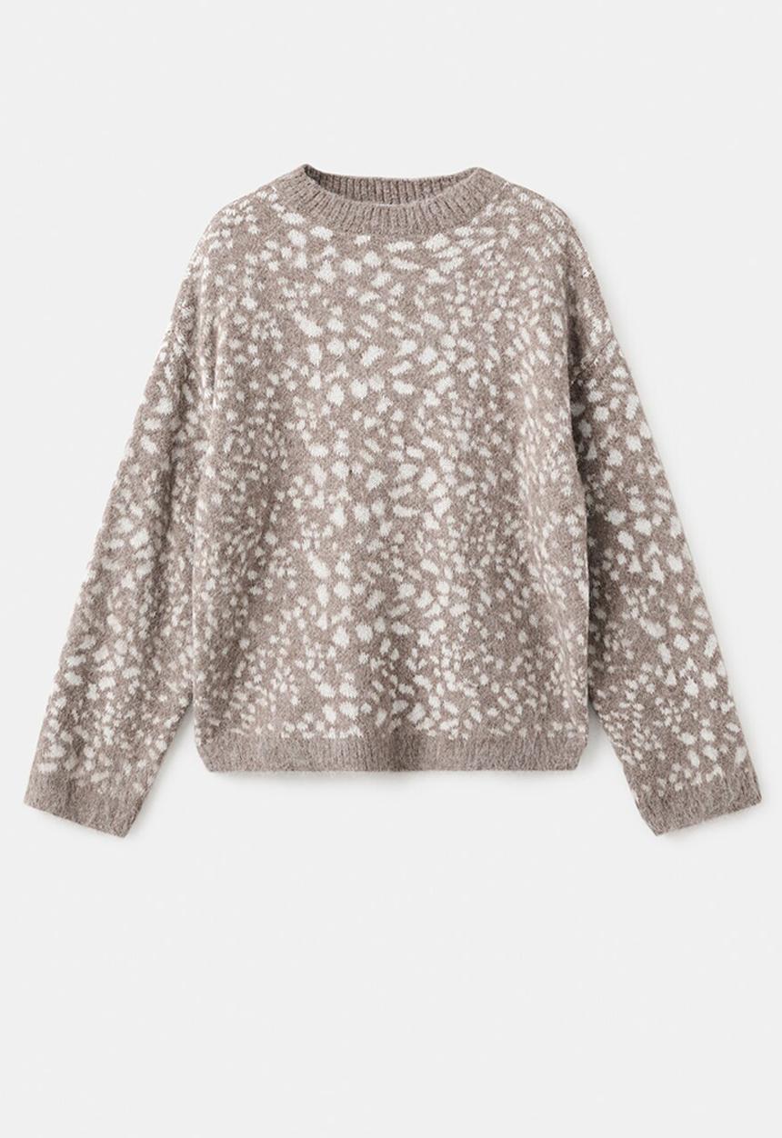MANGO - Sweater pitiusa - light beige