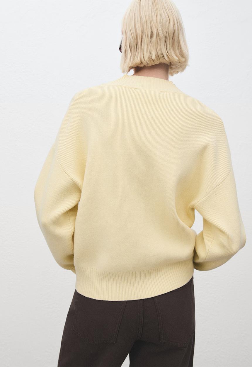 MANGO - Sweater rino - yellow