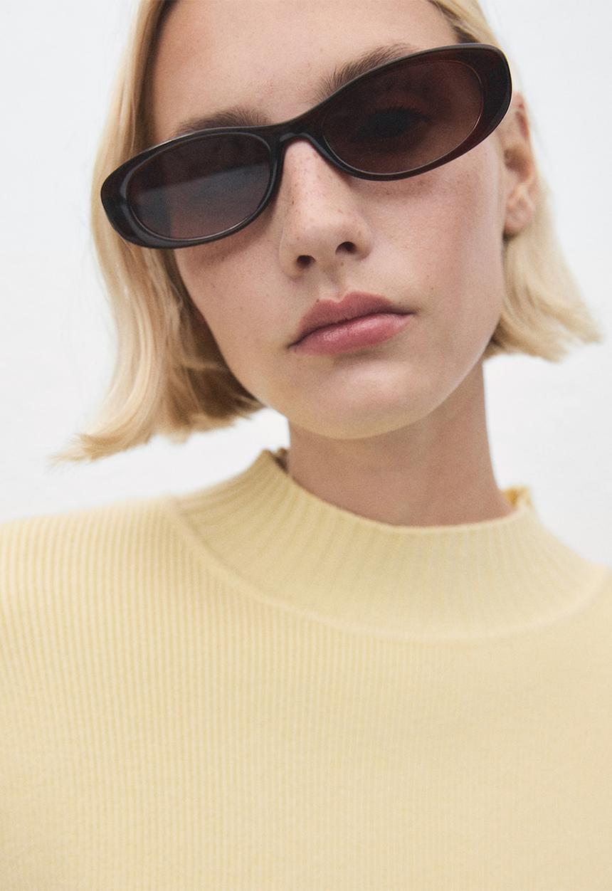 MANGO - Sweater rino - yellow