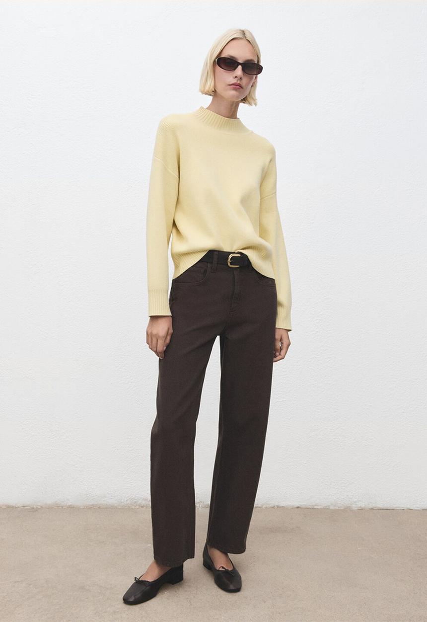 MANGO - Sweater rino - yellow