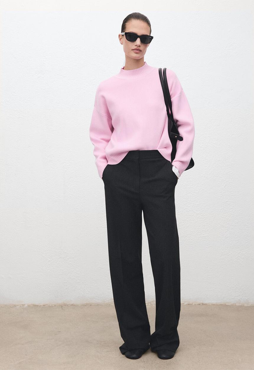MANGO - Sweater rino - pink