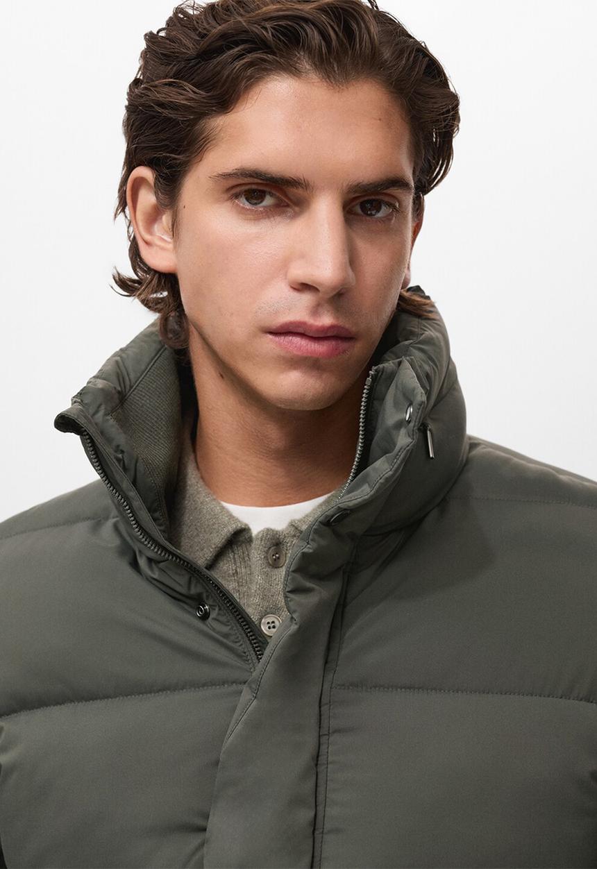 MANGO - Anorak Alonso - Dark Green