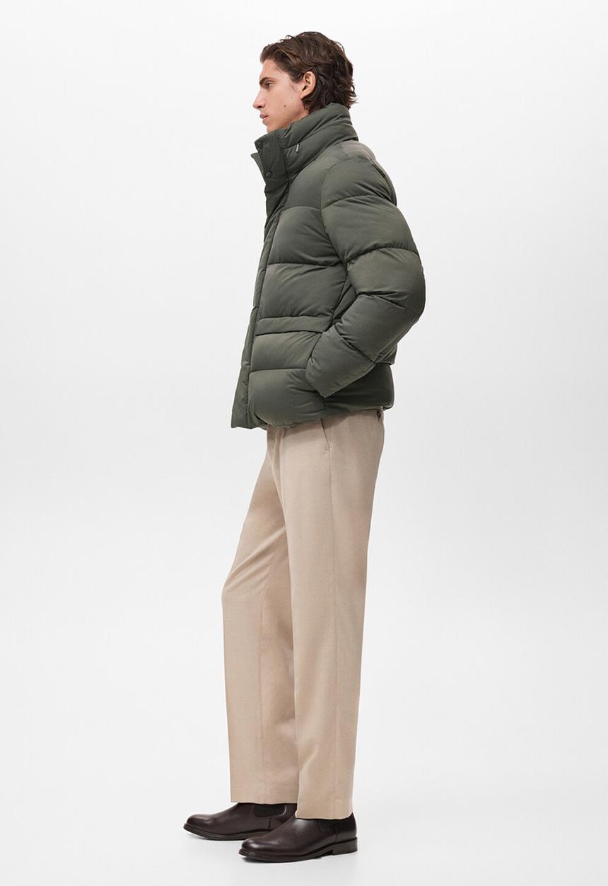 MANGO - Anorak Alonso - Dark Green
