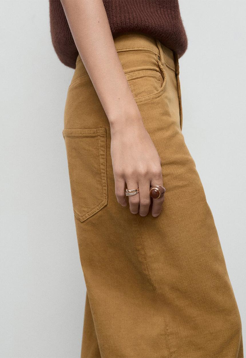 MANGO - Jeans newmaca - caramel