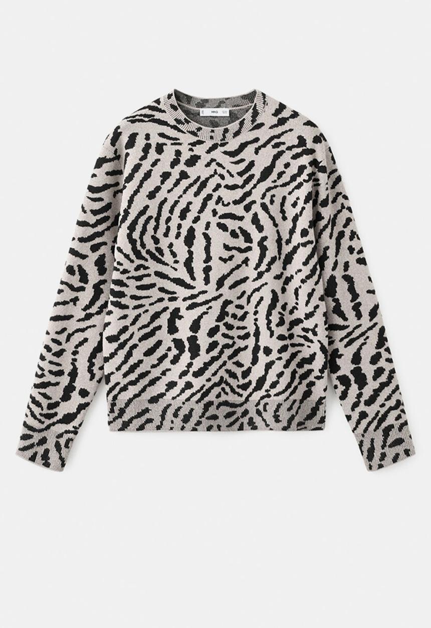 MANGO - Sweater felina - medium brown