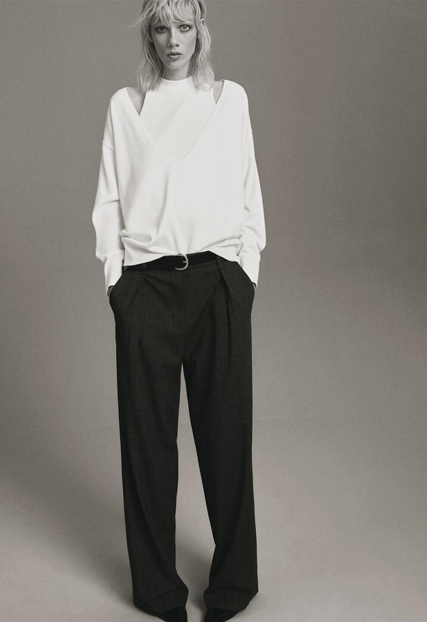 MANGO - Sweater duplex - light beige