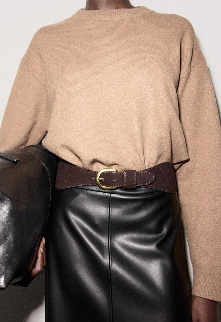 MANGO - Sweater mariano - medium brown