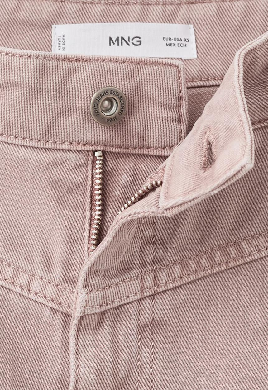 MANGO - Jeans blair - light/pastel pink