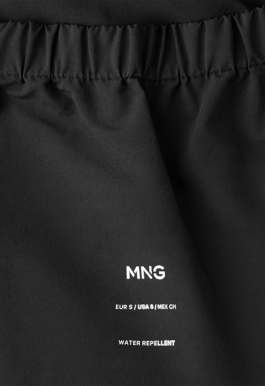MANGO - Puffer coat donatelo - black