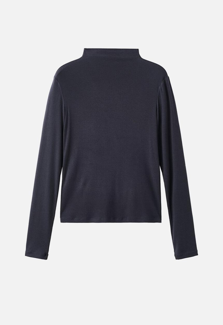 MANGO - T-shirt secondpe - navy