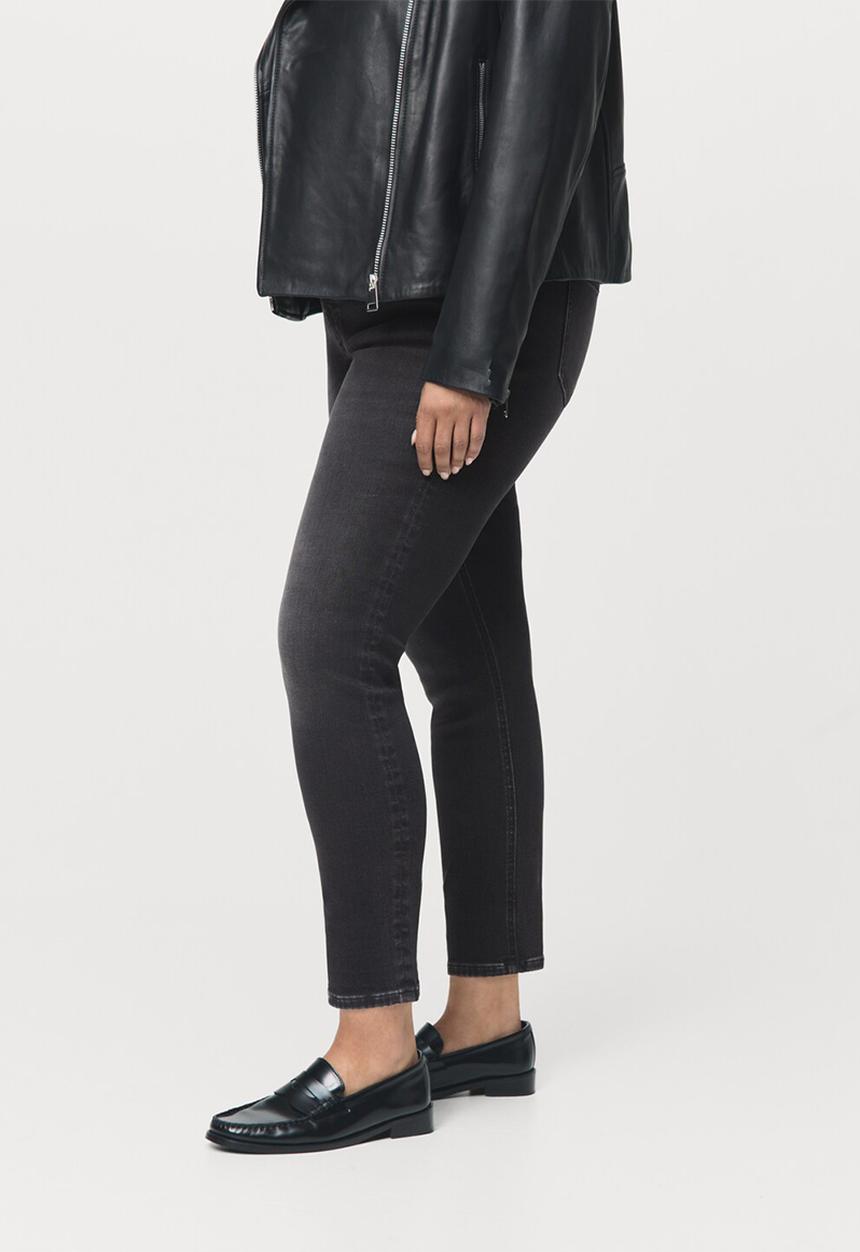 MANGO - Jeans Newisa  -  Open Grey