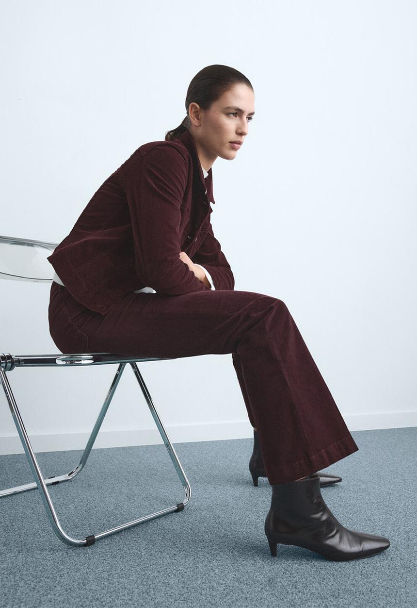 MANGO - Jeans jolenep - dark red