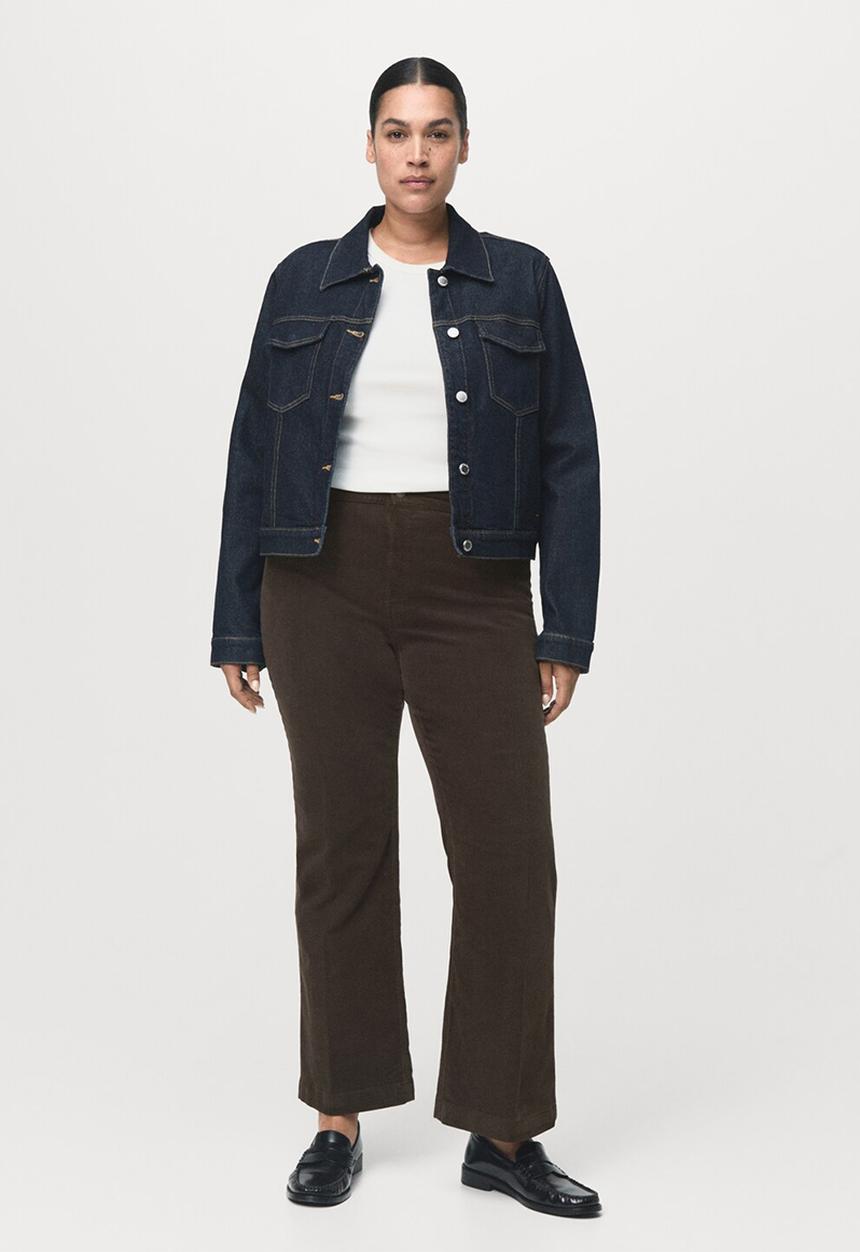 MANGO - Jeans jolenep - dark brown