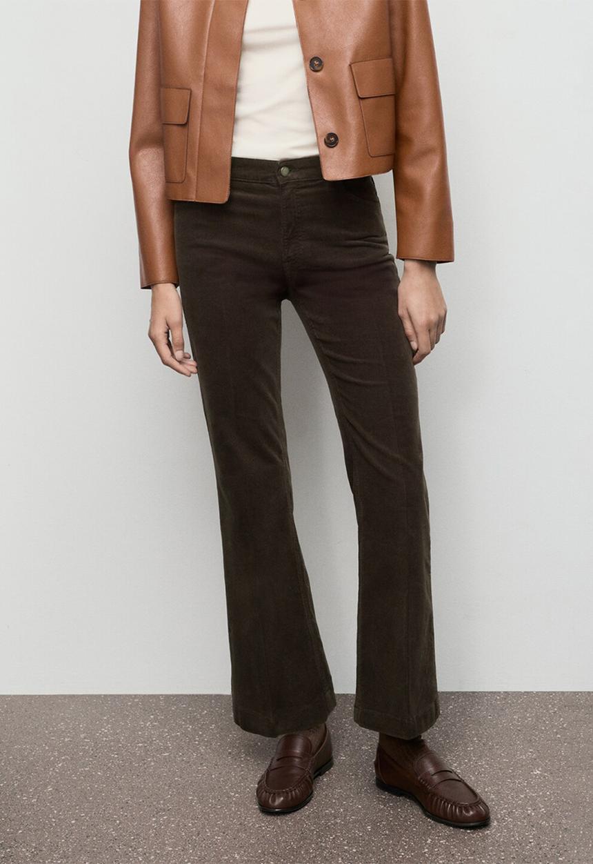 MANGO - Jeans jolenep - dark brown