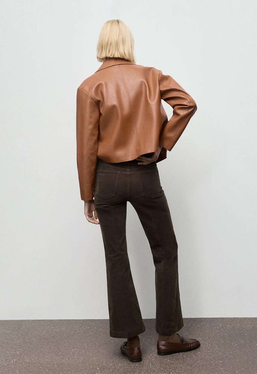 MANGO - Jeans jolenep - dark brown