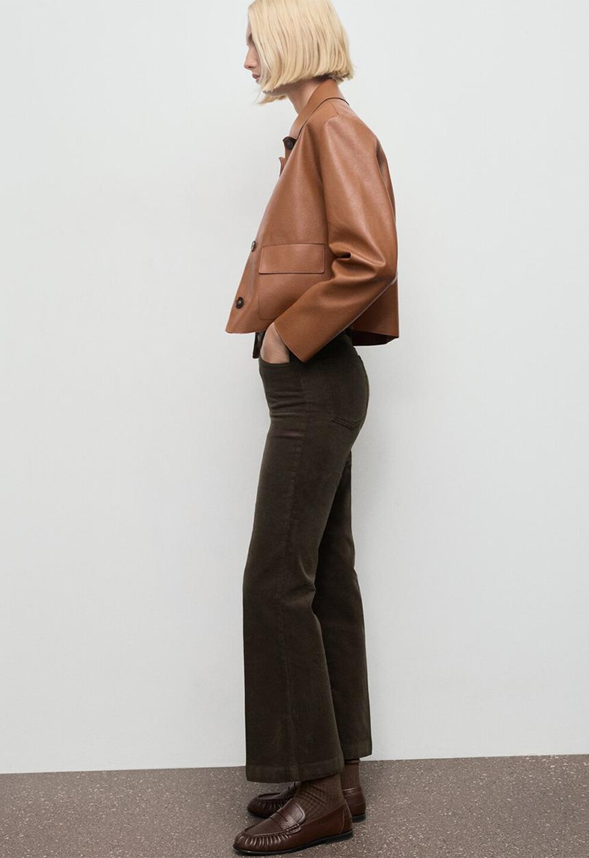 MANGO - Jeans jolenep - dark brown