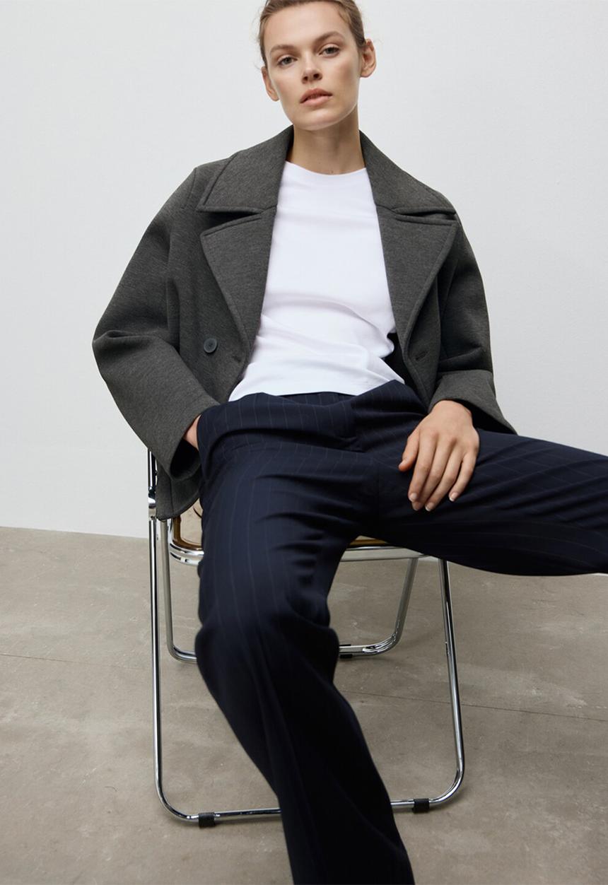 MANGO - Jacket nera - medium grey