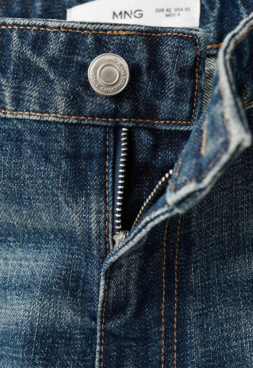 MANGO - Jeans luna - open blue