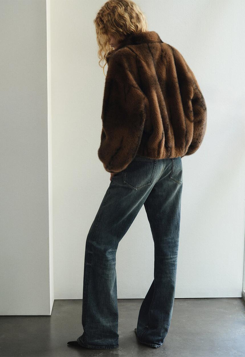 MANGO - Jeans luna - open blue