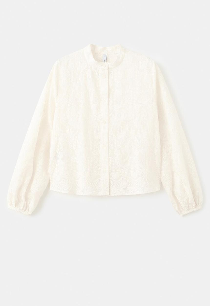 MANGO - Blouse petra - light beige