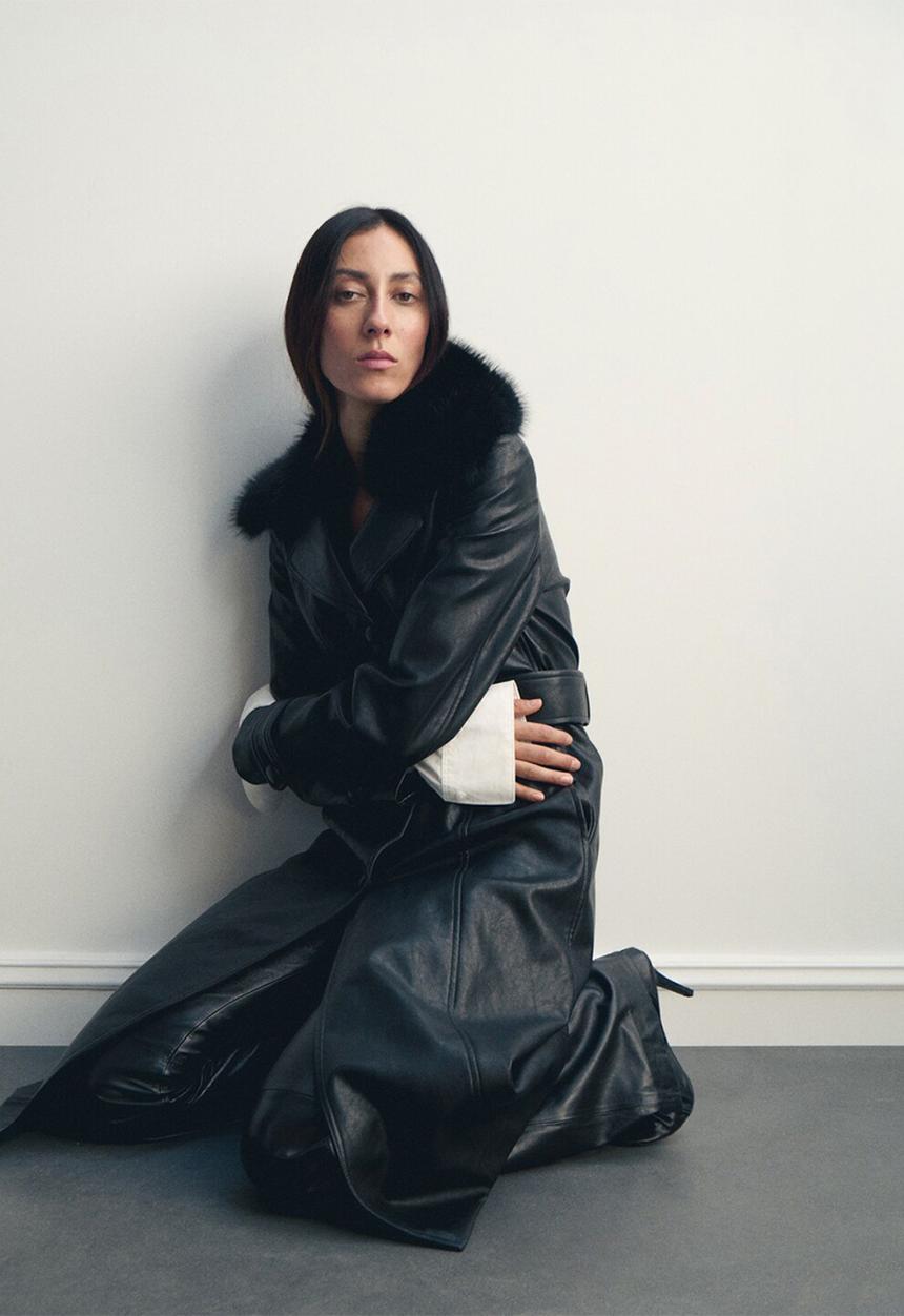 MANGO - Coat fernanda - black
