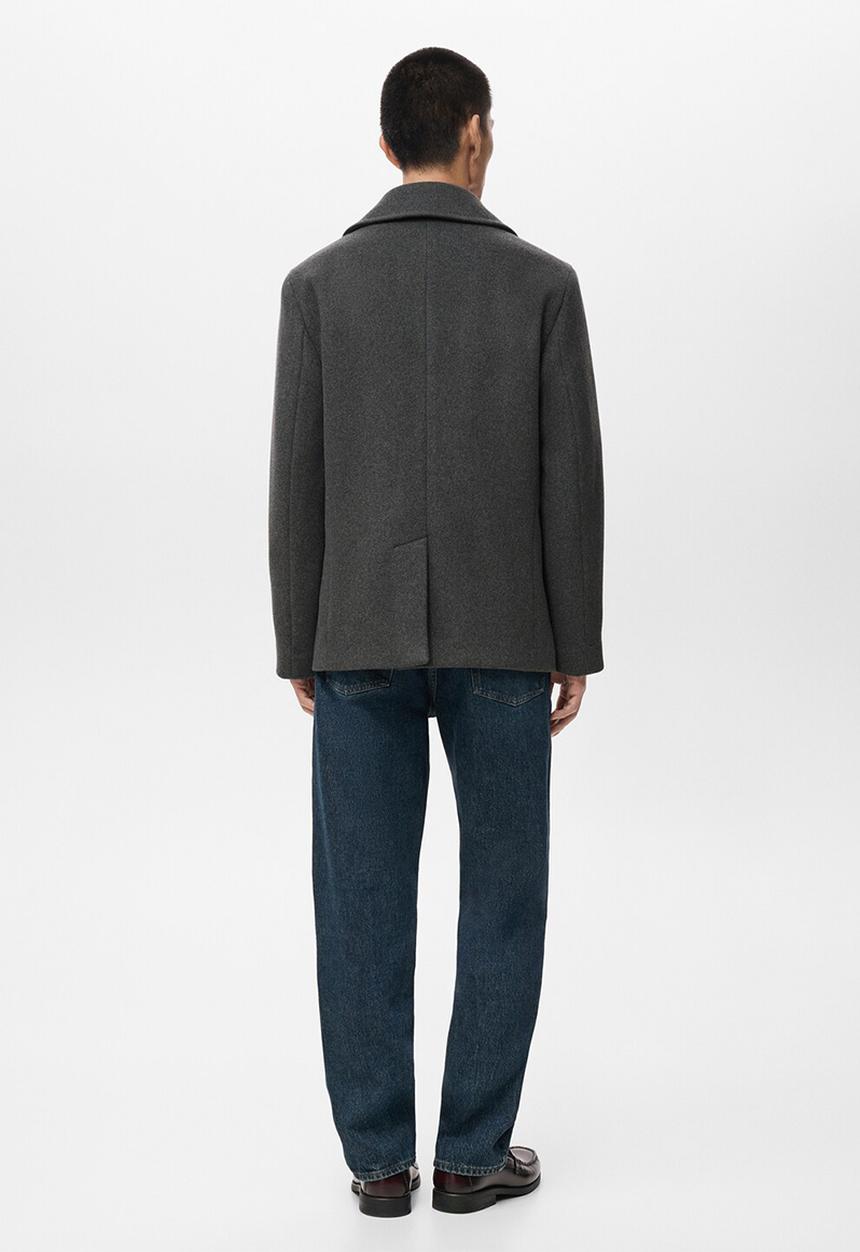 MANGO - Coat tinof - gray