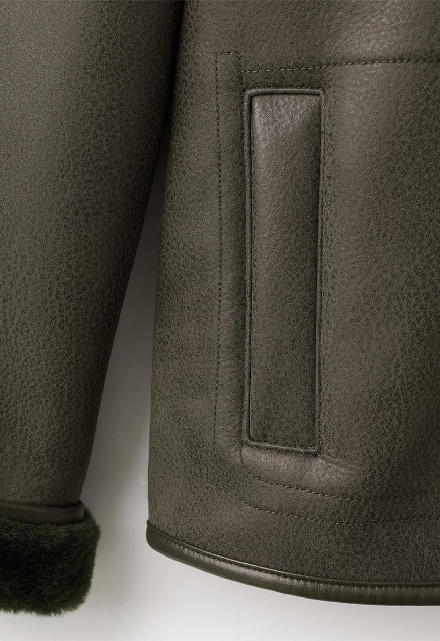 MANGO - Coat dune - beige/khaki