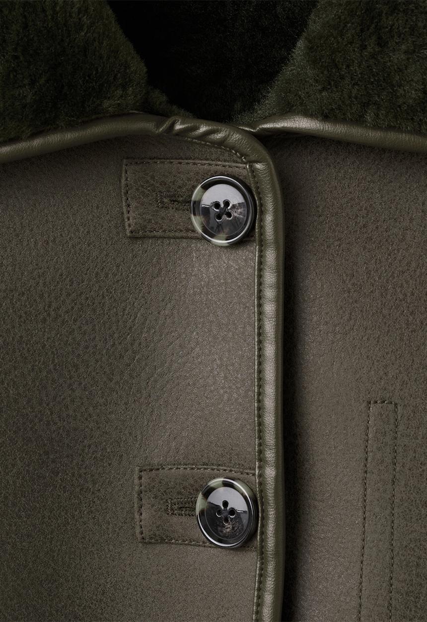 MANGO - Coat dune - beige/khaki
