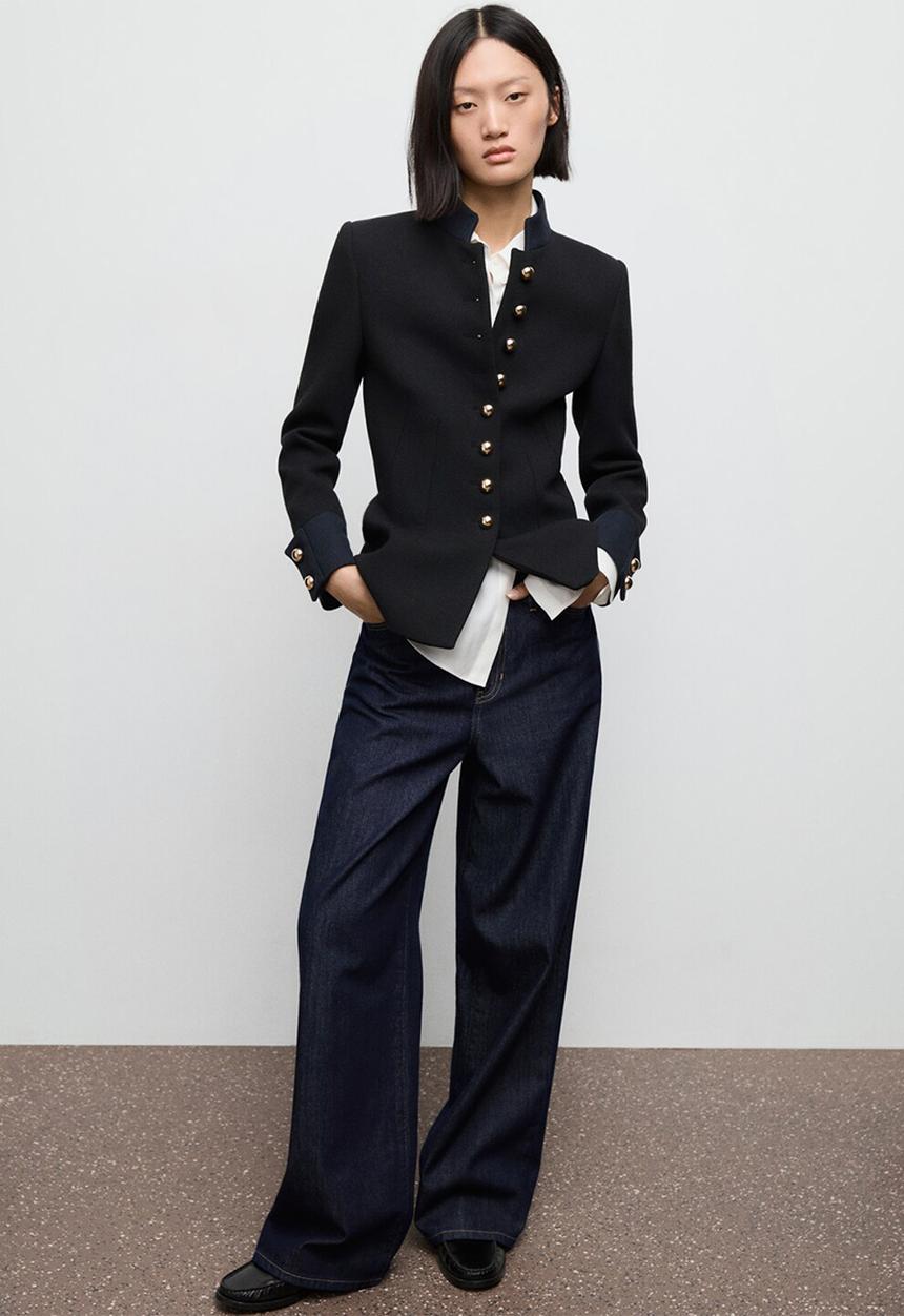 MANGO - Jacket oliver - black
